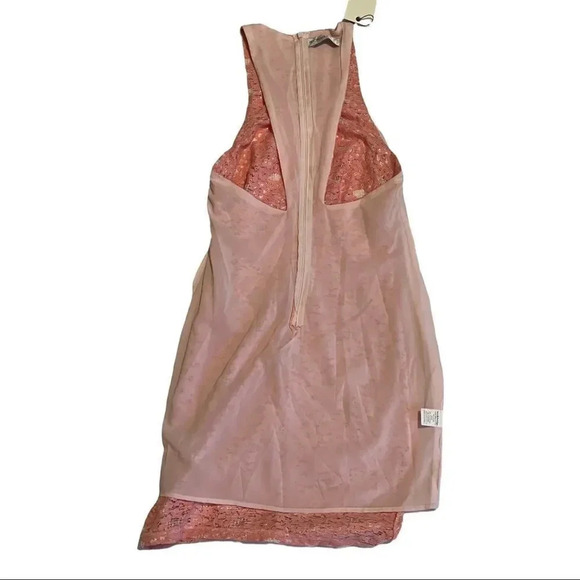 Bec & Bridge peach lace Designer Dress NWT Sz 2 - Picture 9 of 12